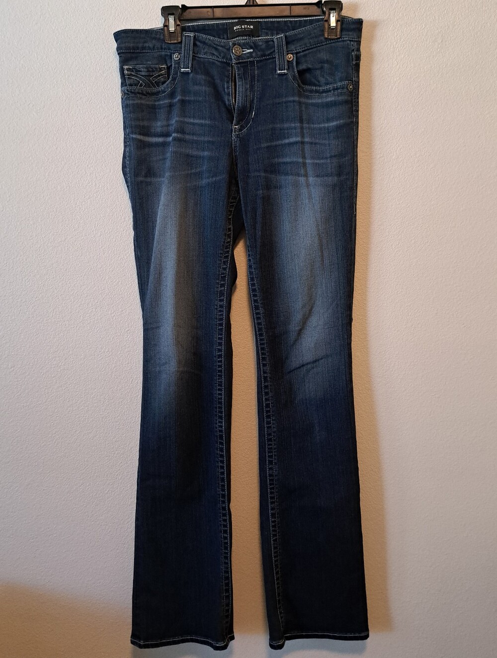 Big Star Maddie Dark Blue Women's Bootcut Jeans Size 30L